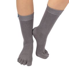 Grå tåsokker, TOETOE Essential, str. 35-46 - Basis tåsokker