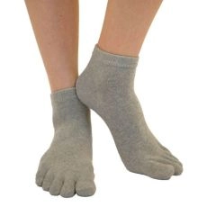 Ankel Tåsokker, TOETOE Essential Anklet Grå (Korte Sokker) - Basis tåsokker