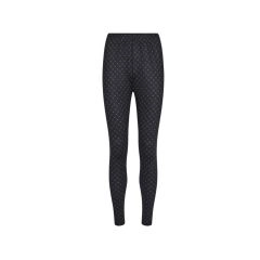 Leggings med print, koksgrå - 