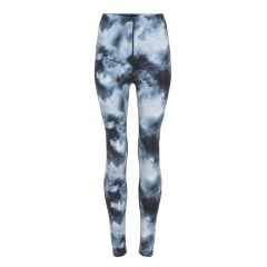 Leggings med  multifarvet print - 