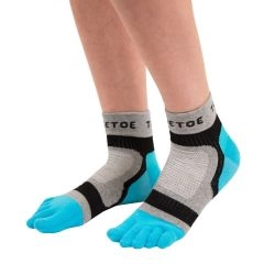 TOETOE Sports Light Runner tåsokker blå - 