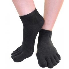 Ankel Tåsokker, ToeToe Essential Anklet Sort Str. 35-46